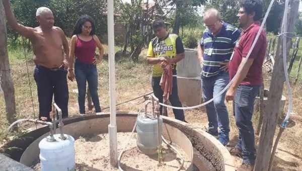 Pesquisadores de José de Freitas-PI conhecem Biodigestor implantado em Comunidade Rural