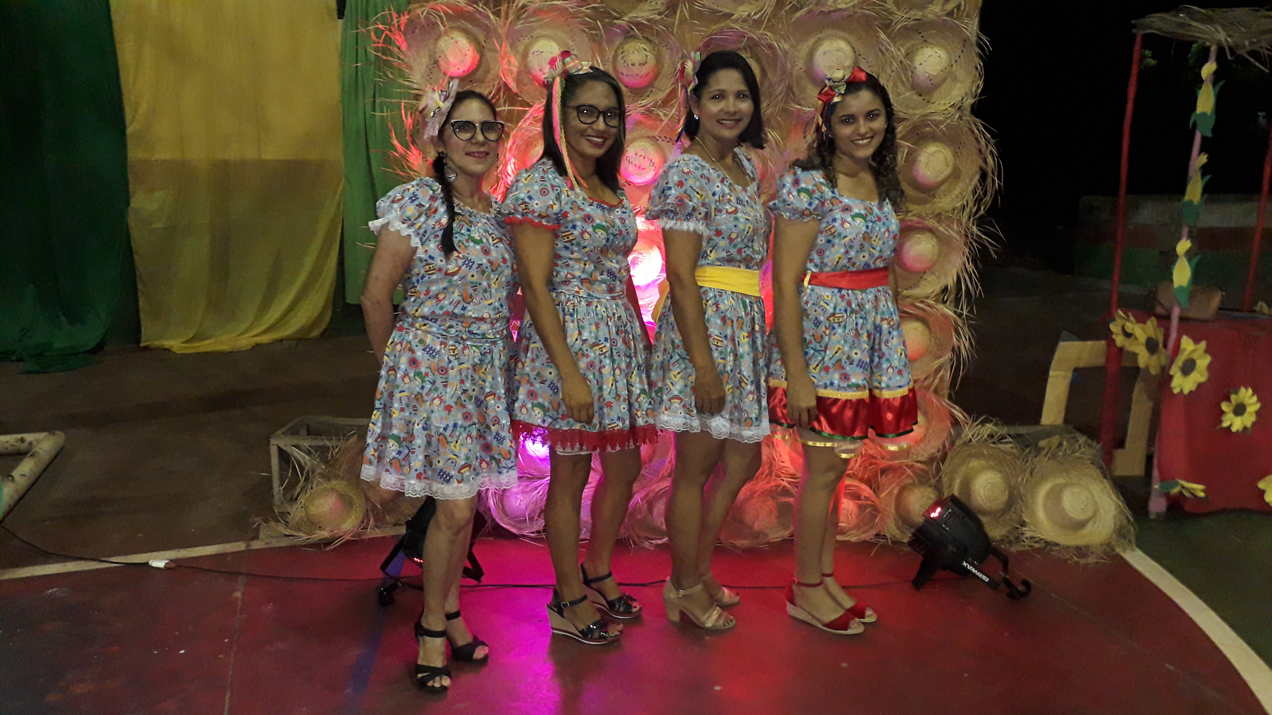 Arraiá das Escolas Municipais, Mônica, Gaioso, Engenheiro, Rio Branco e Padre Sampaio.