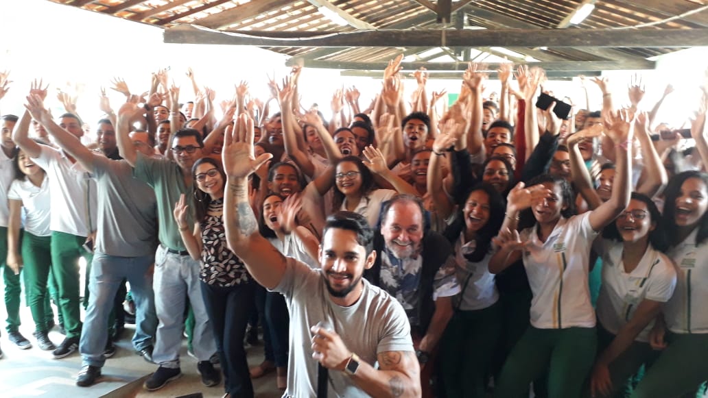 Festival Ambiental com Cristian Ribeiro no CETI Antônio Freitas