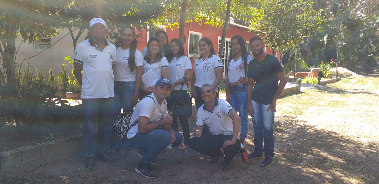 Projeto Mirim Cidadão de José de Freitas-PI visita Vila Pagã.