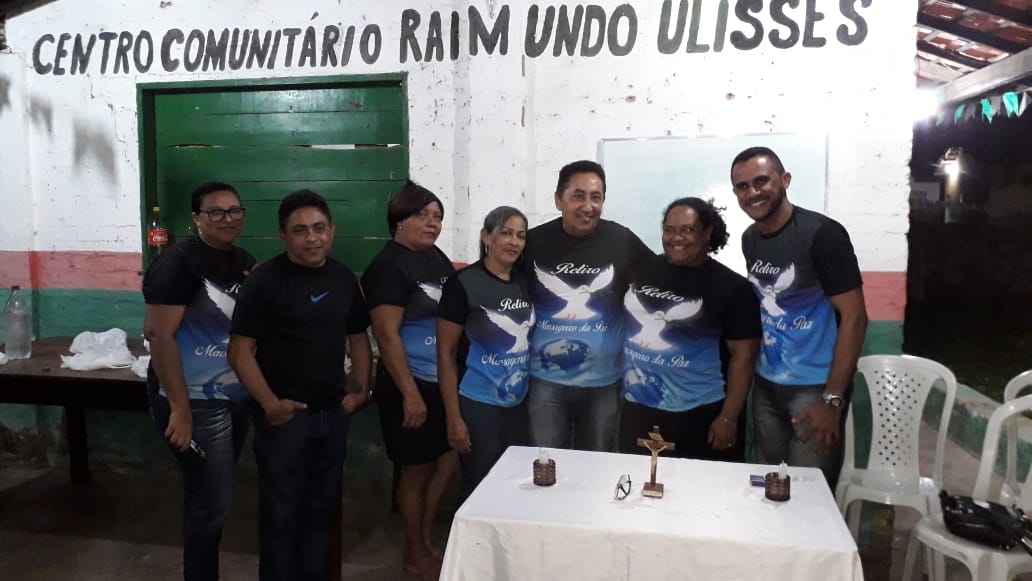 Grupo de Retiro Mensageiros da Paz faz sua segunda Pregação