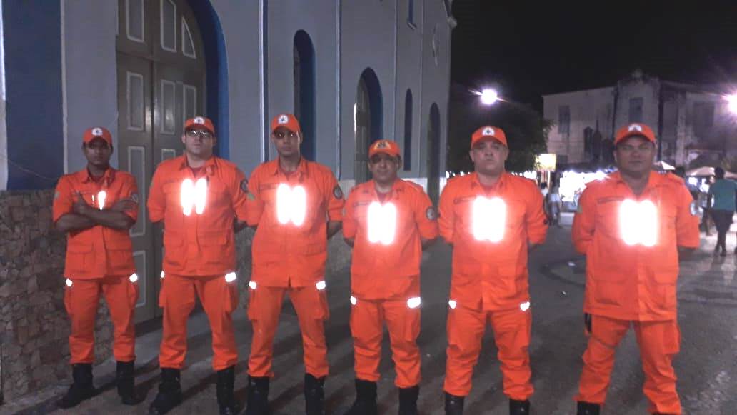 Bombeiros Reforção Segurança durante o Festejo de N. S. do Livramento.