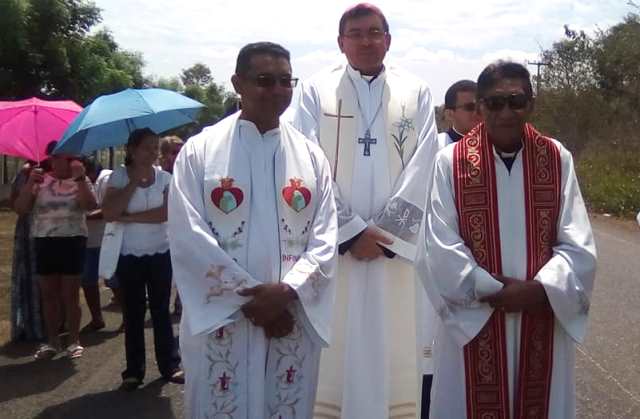 Bispo Dom Francisco Preside a Missa de Desgravo à Santíssima Eucaristia no Município de José de Freitas.