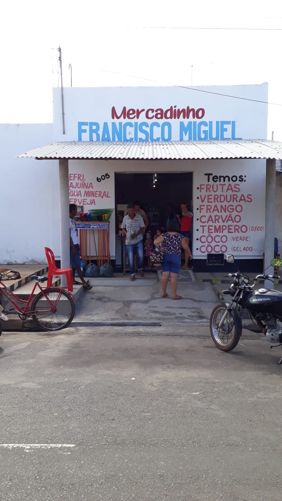 Inauguração oficializada do Mercadinho “Francisco Miguel”.
