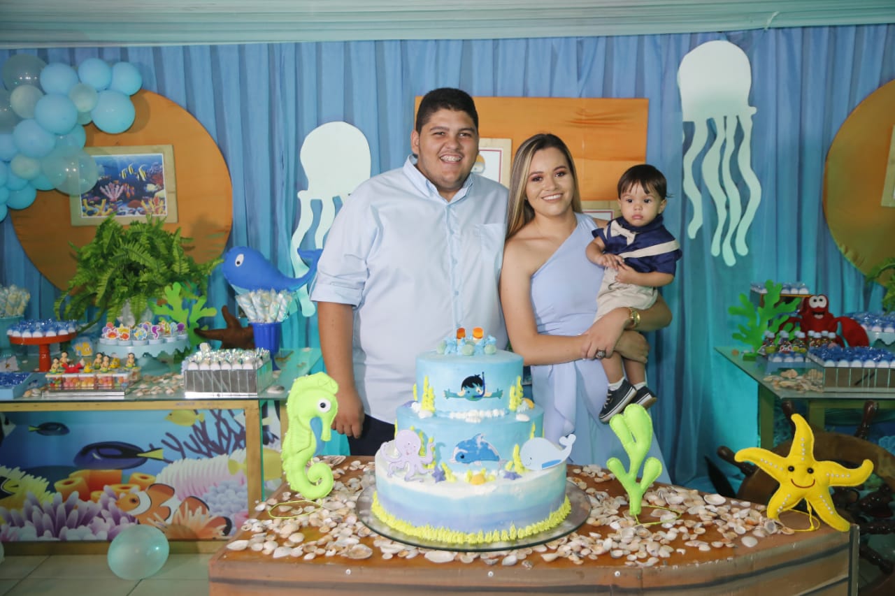 Luiz Benício Recebe o Sacramento do Batismo em seu Aniversário.