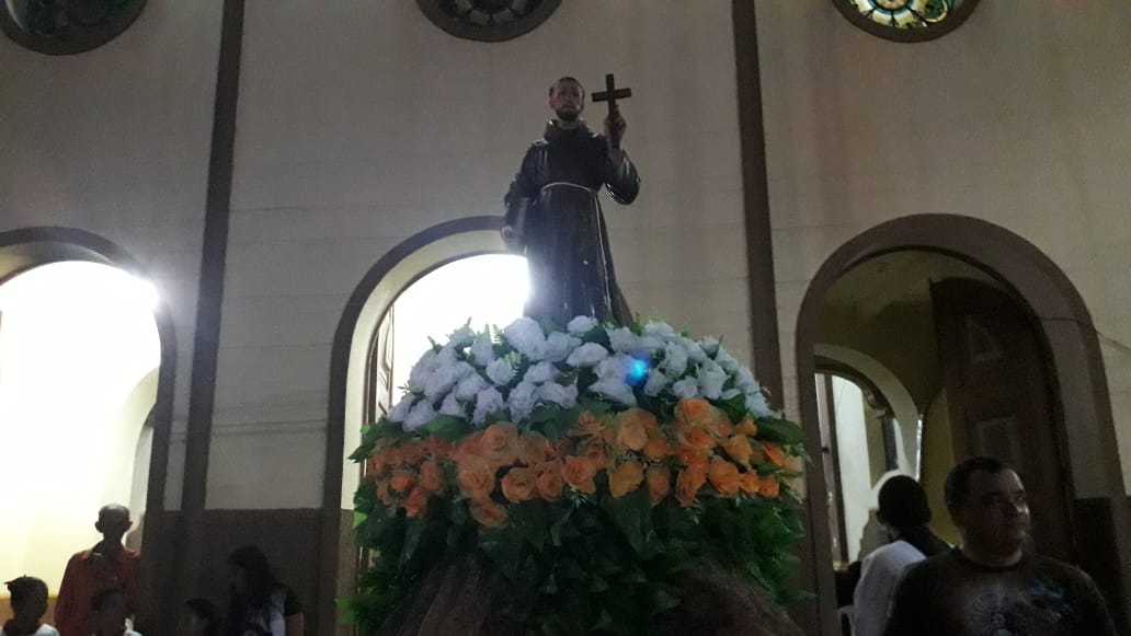 Abertura do Festejo ao Glorioso São Francisco das Chagas