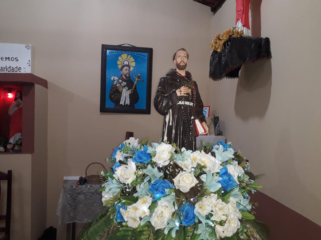 Festejo de São Francisco na Comunidade Cruzinhas Teve sua última noite ontem e Hoje encerra com Procissão.