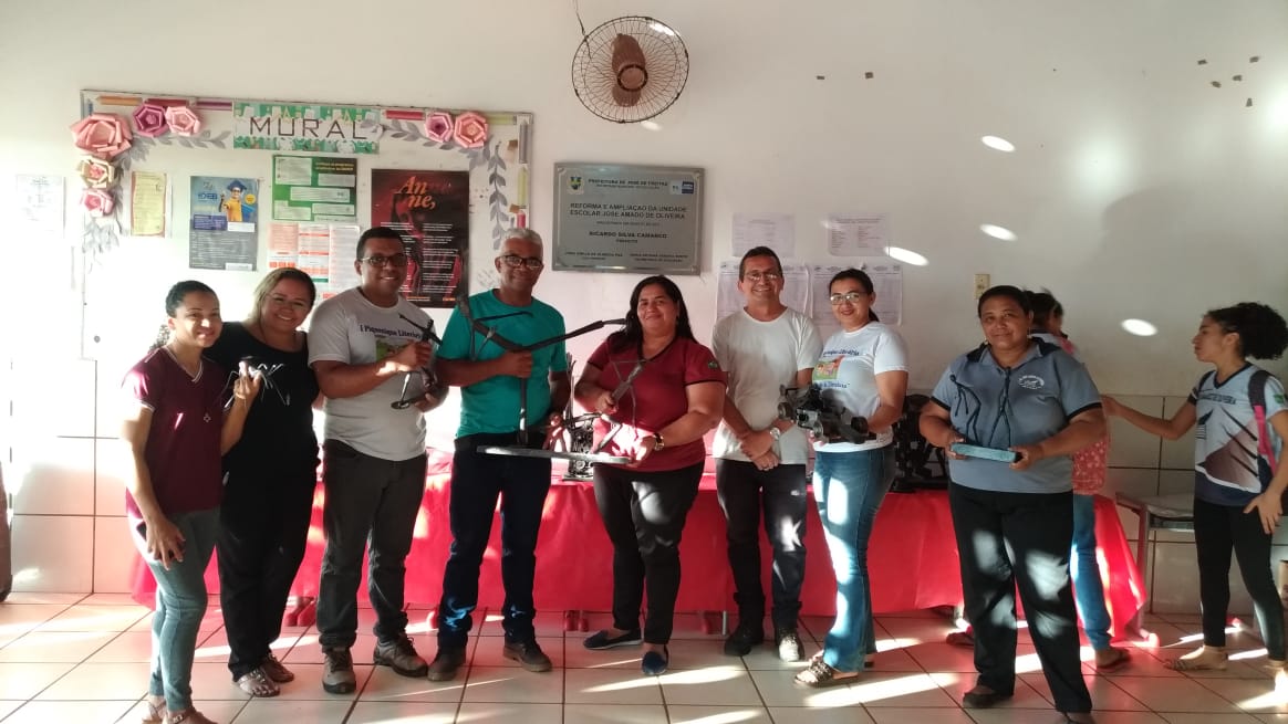 Escola José Amado de Oliveira faz Exposição sobre Arte e Ciências da Natureza.