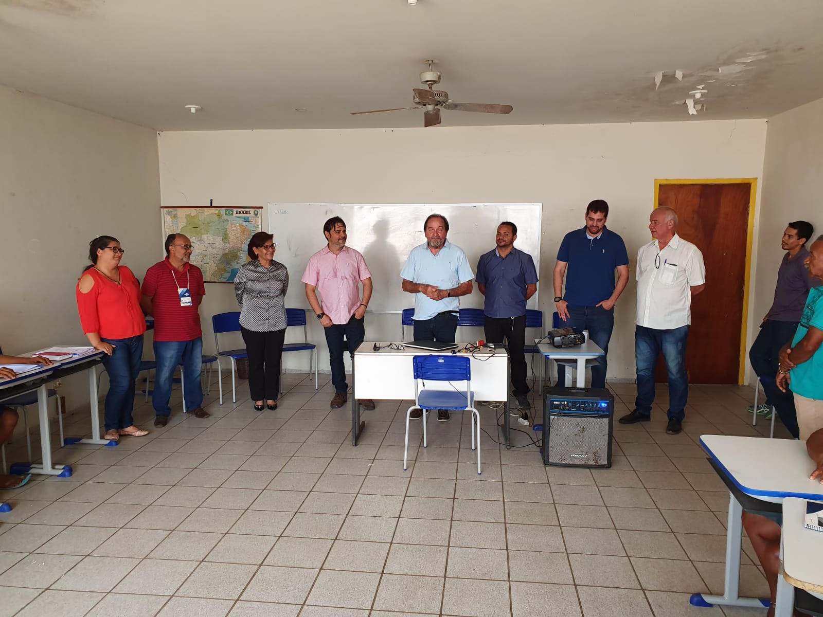 Secretaria de Meio Ambiente Formaliza Implantação da Cooperativa de Catadores.