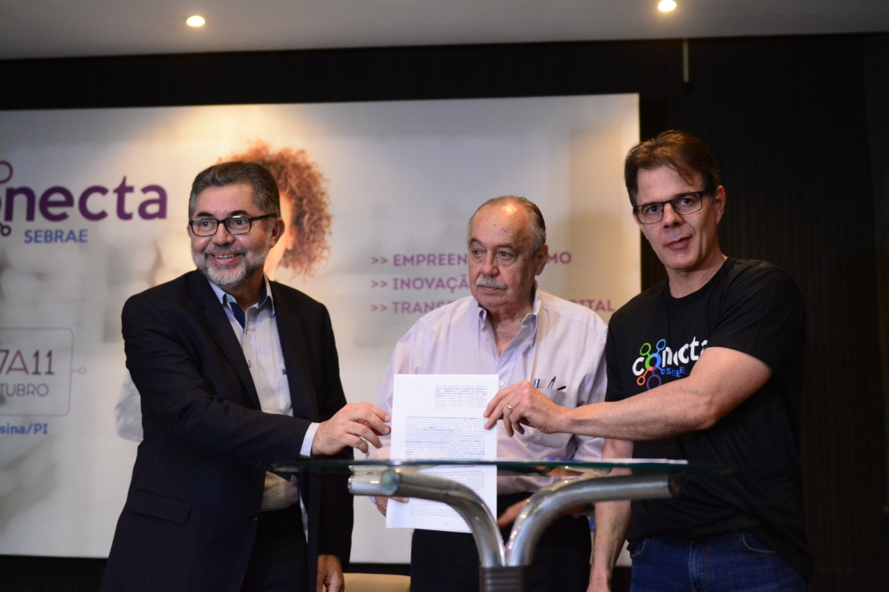 Sebrae e Piauí Fomento assinam Termo de Cooperação.