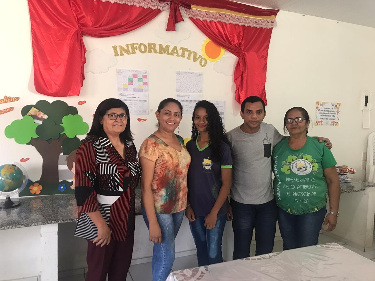 Sarah Raquel Aluna da Escola Municipal Agripina Portela Recebe Menção Honrosa da ONC.