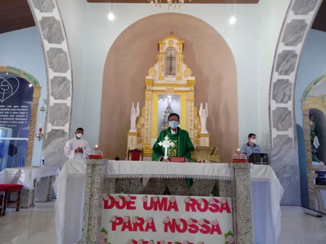 Paroquia de N. Sra. do Livramento com Retorno Gradual das Missas Presenciais.