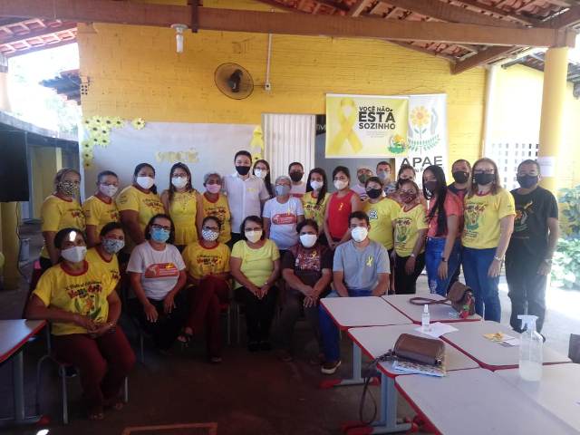 APAE-José de Freitas-PI encerra o “Setembro Amarelo” com palestra “Valorizando a Vida”.