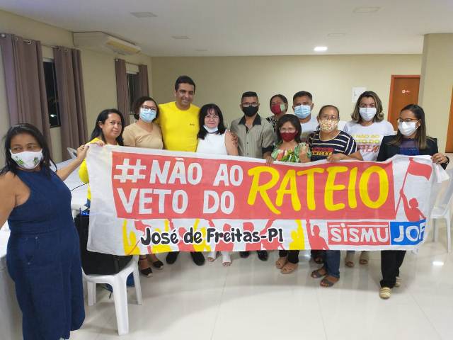 Sindicalistas ligados ao SISMUJOF participaram de Audiência Pública sobre os Precatórios do Fundeb na cidade de Floriano.