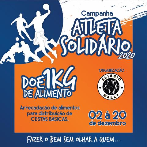 Projeto “Atleta Solidário” uma Ação pra Fazer o Bem sem Olhar a Quem!