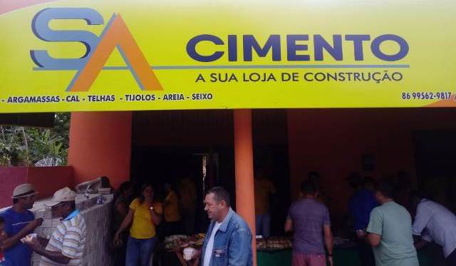 SA Cimento Dois Anos de Serviços Prestados na Cidade de José de Freitas.