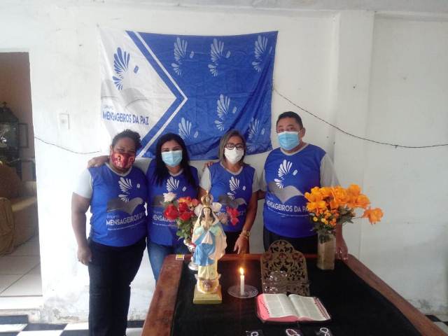 Grupo de Retiro Mensageiros da Paz Realizou Encontro com Coordenação