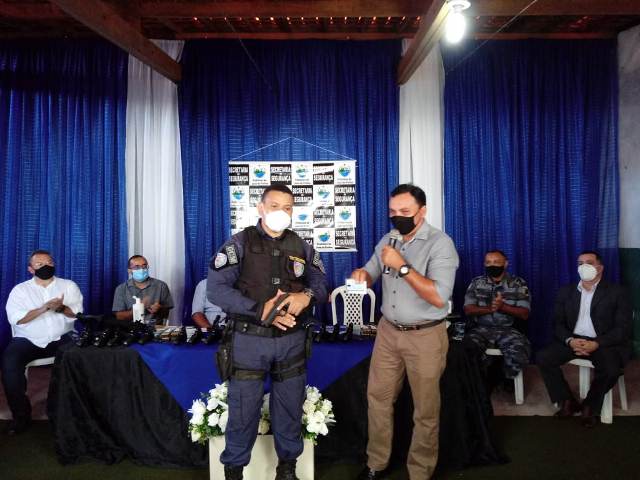 Guarda Municipal de José de Freitas é reforçada com aquisição de armas para seus membros