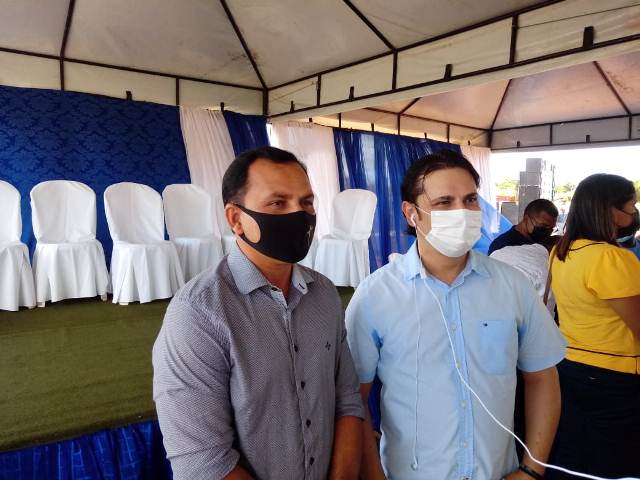 Solenidade de Assinatura da Ordem de Serviço da Avenida Lucidio Portela na Cidade de José de Freitas