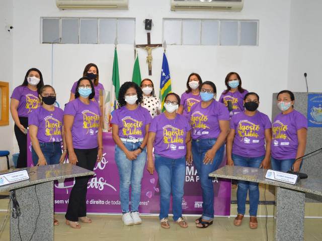 Campanha Agosto Lilás de enfrentamento à violência contra a mulher tem inicio na Cidade de José de Freitas