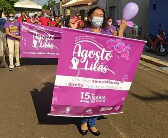 SEMAC em Ação!  Caminhada Marca Encerramento do Agosto Lilás em José de Freitas