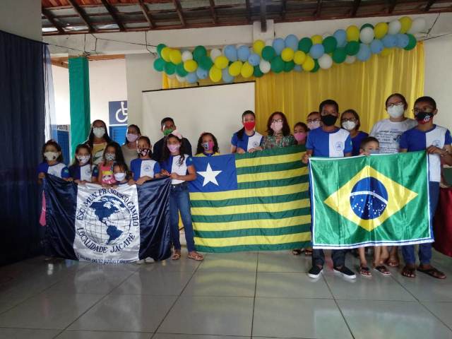 Escola Francisco Camilo Realizou Culminância do Projeto Semana da Pátria