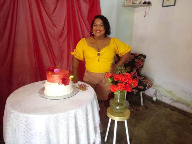 Mentinha Alves na Comemoração de seu Natalício