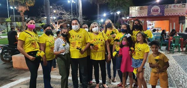 Ação do Projeto “É Dando Que se Recebe”da Cidade de José de Freitas-PI