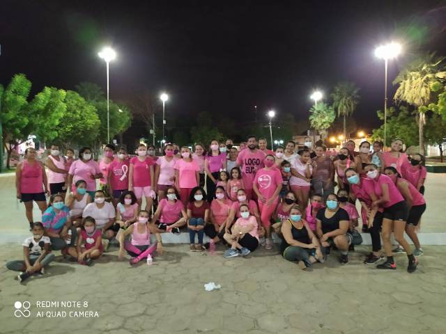 “Saúde em Movimento” se Veste de Rosa e Faz Alerta para o Câncer de Mama