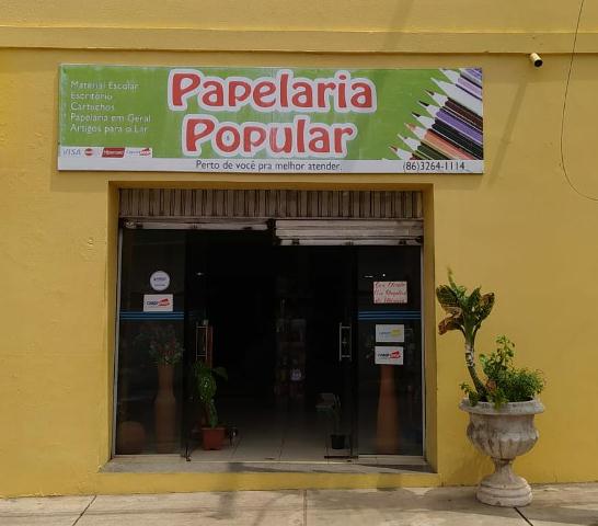 Papelaria Popular uma Loja Completa no Centro da Cidade de José de Freitas