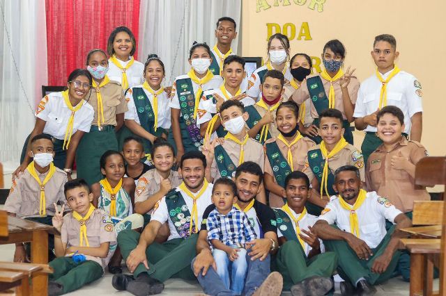 Cerimônia de Investidura dos Desbravadores da Igreja Adventista do 7º Dia