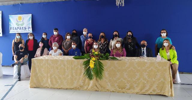 FEAPAES-PI Realizou Solenidade de Posse da Nova Diretoria “Fortalecer e Inovar”para o Biênio 2022/2023