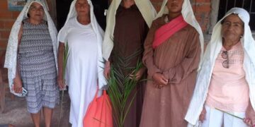 Comunidade Salva Vida Realizou Procissão de Domingo Ramos