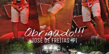 Obrigado José de Freitas! Agradecimentos do Cantor Ricardinho/ORA Telecom