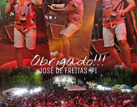 Obrigado José de Freitas! Agradecimentos do Cantor Ricardinho/ORA Telecom