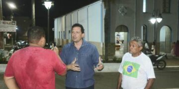 Pré-candidato a Governo do Estado do Piauí Major Diego veio à cidade de  José de Freitas para o pré-lançamento da campanha do pré-candidato a Deputado Estadual Franco Rei