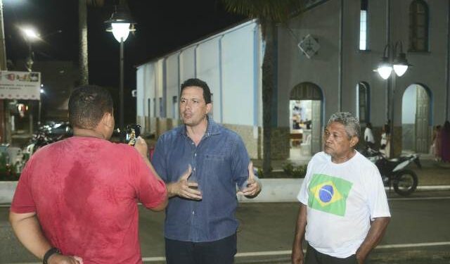 Pré-candidato a Governo do Estado do Piauí Major Diego veio à cidade de  José de Freitas para o pré-lançamento da campanha do pré-candidato a Deputado Estadual Franco Rei
