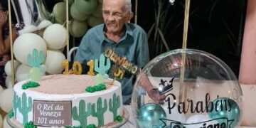 Sr. Otaviano Alves aos 101 anos parte para junto do Pai Eterno