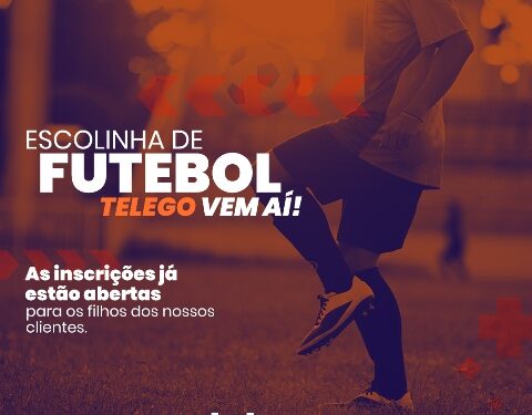 Empresa de Internet “Telego Net”Lança Projeto Escolinha de Futebol para Crianças