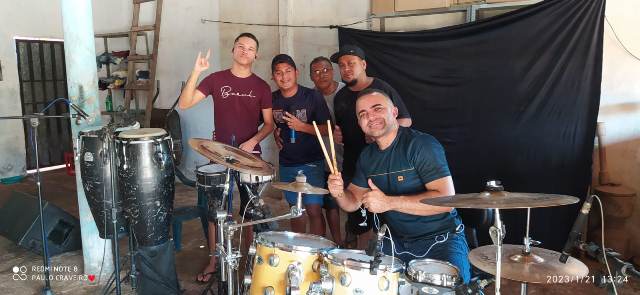 Cantor Brendon Oliveira Faz Ensaio para Apresentação no Tradicional  Zé Pereira de José de Freitas-PI