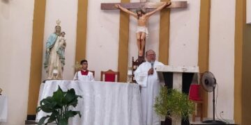 Monsenhor Paulo Matheus Celebra Missa em Ação de Graças por Grupos da Igreja Católica