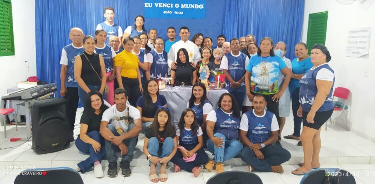 Grupo de Retiro Mensageiros da Paz Realiza Encontro de Muita Reflexão