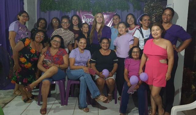 Associação de Mulheres Catarina Miranda Realiza Palestra Dentro do Agosto Lilás