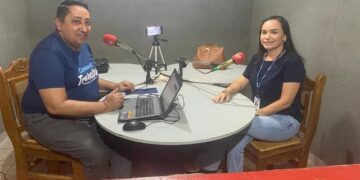 Paulo Craveiro e um Bate-papo com a Gerente do SENAC-Unidade de José de Freitas Dalyne Farias