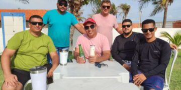 Família Craveiro no Litoral