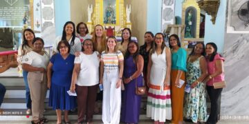 Mulheres são Abençoadas com Missa em Ação de Graças pela Passagem de seu dia