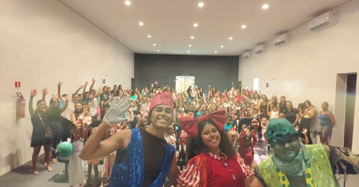 Musical Vamos Casar Dona Baratinha Animou as Crianças na Cidade de José de Freitas-PI