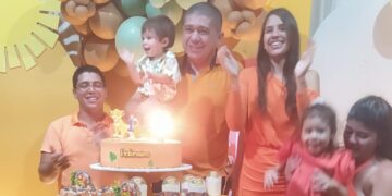 Hebraim Farias Celebra sua Festa de Aniversário ao Lado do Rei Leão