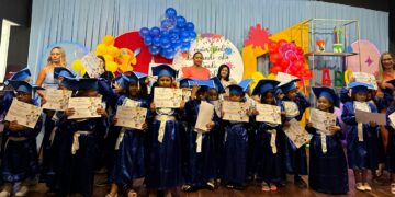 Escola Municipal Antônio Gaioso Realizou Formatura do ABC