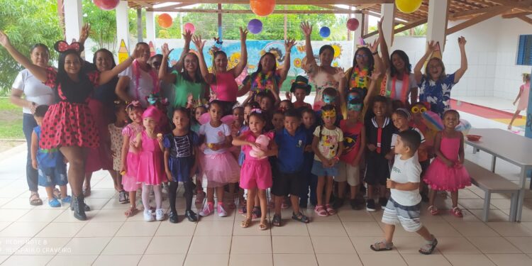 Carnaval com Alegria nas Escolas da Rede Municipal de Educação Infantil